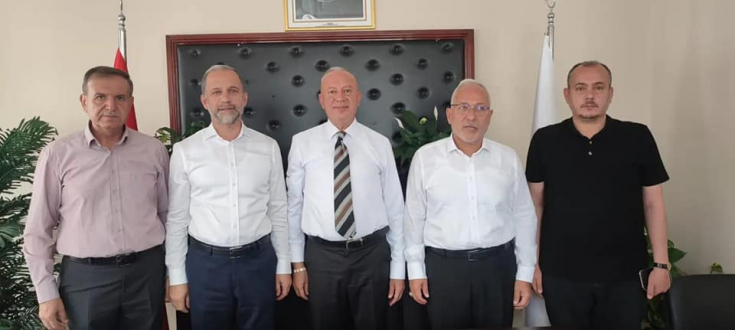 Akdeniz Eczane Teknisyenleri Federasyon Başkanı Cemal Çelik' Ziyaret